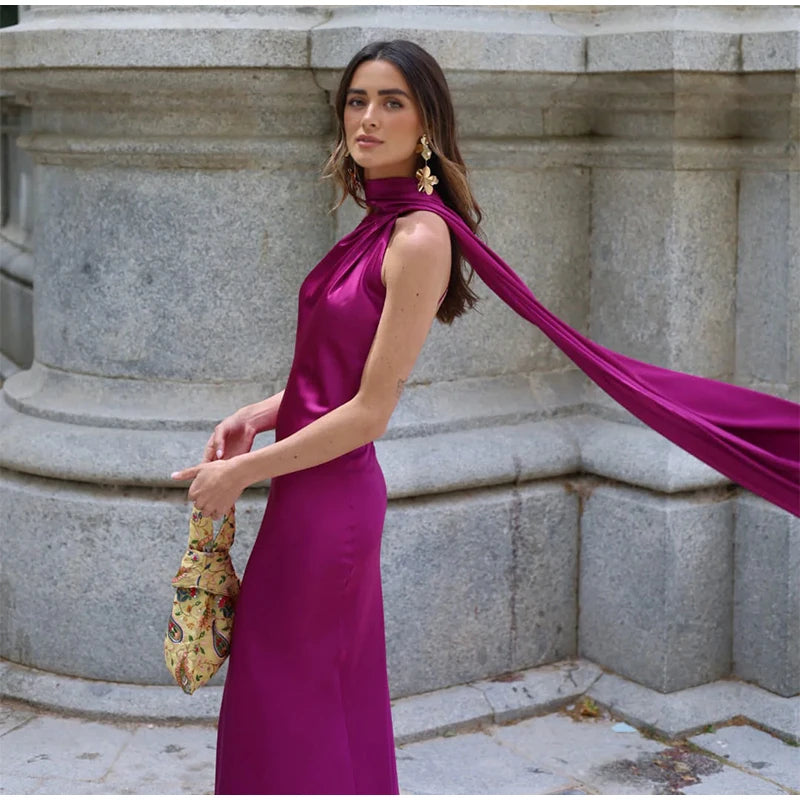 Soléa Satin Flow Dress™