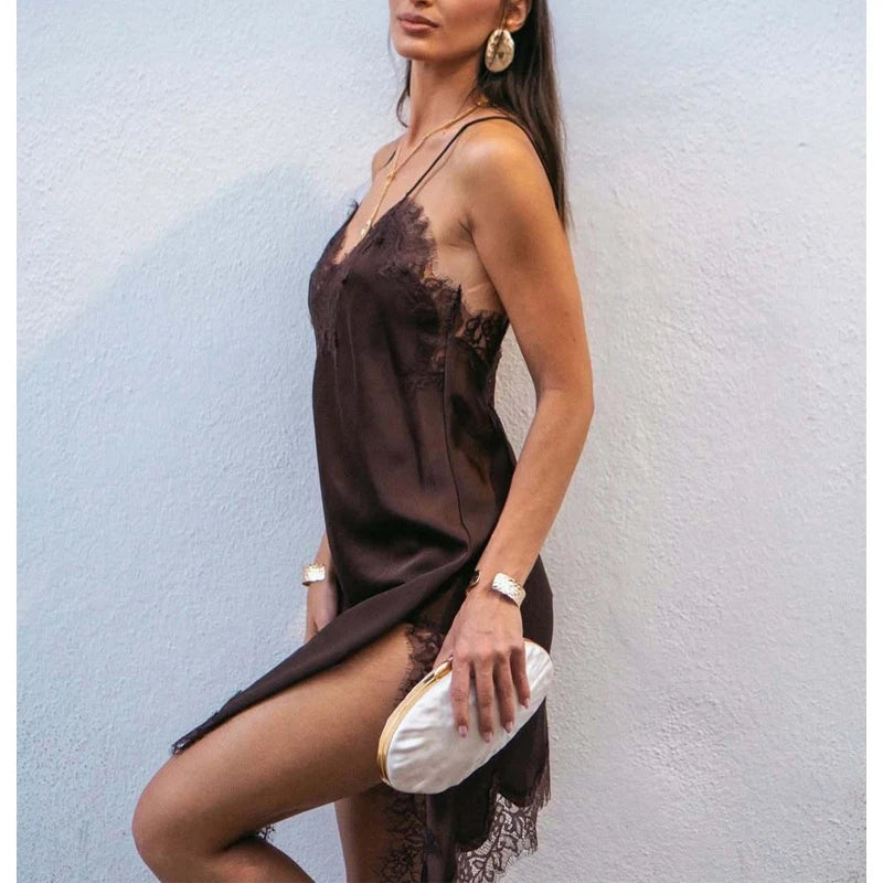 Velour Whisper Slip Dress™